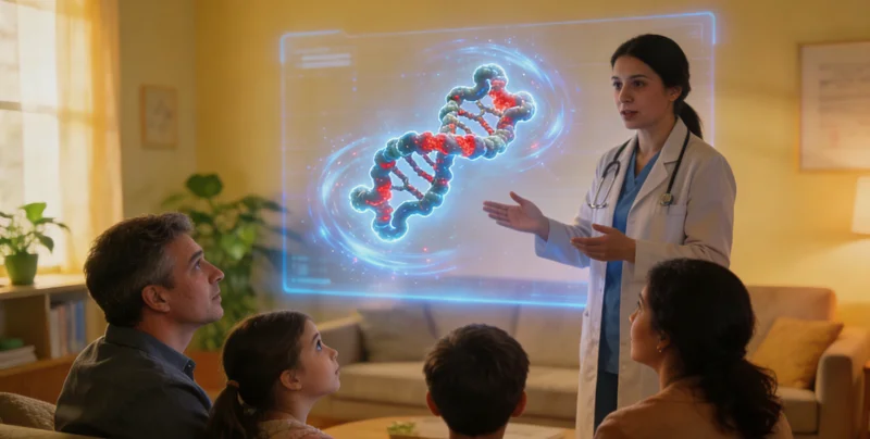 巴林左旗患者与医生共同解读基因