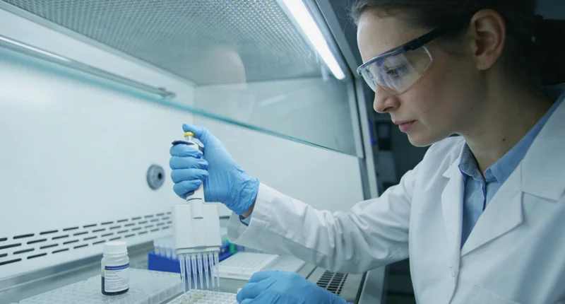 洮南女性骑手在阳光下看手机微笑