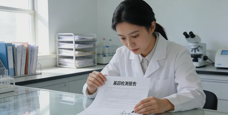 六盘水医生为患者解读基因检测报