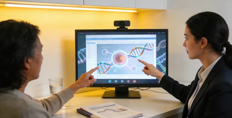 邵东医院遗传咨询门诊医生与患者