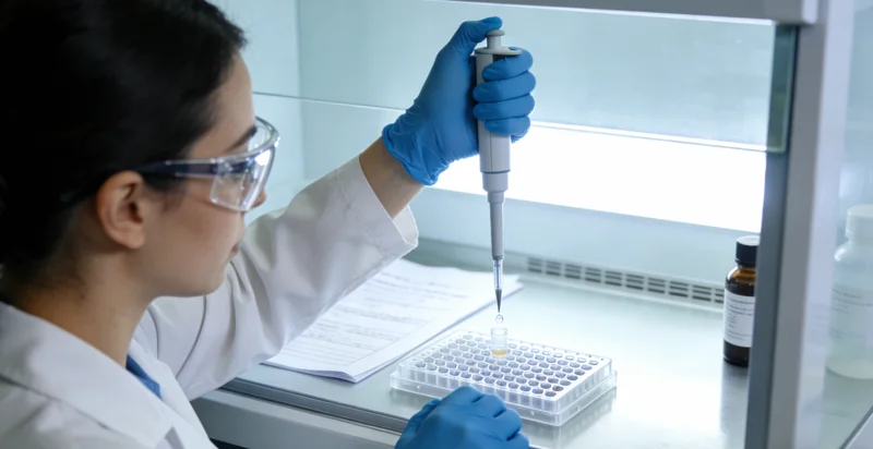 桂平基因检测实验室科学分析场景