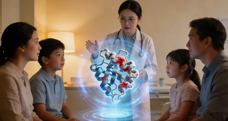 乳山女性与遗传咨询师面对面沟通