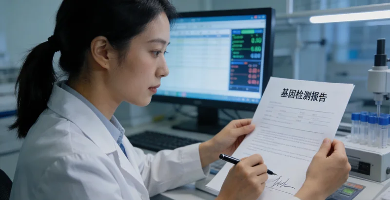 十堰家庭收到阴性基因检测报告如