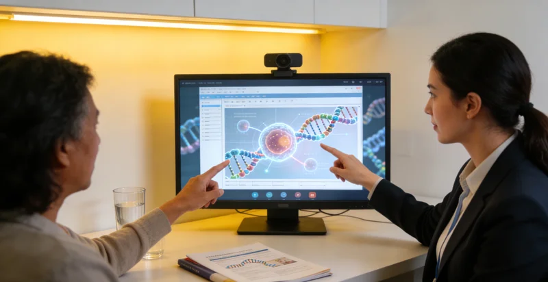 宁德遗传咨询师为当事人解读基因