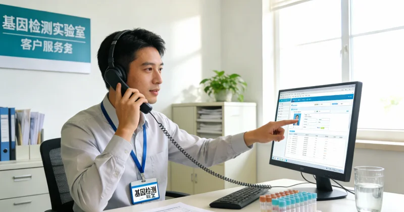 重庆女性在医院进行遗传咨询场景