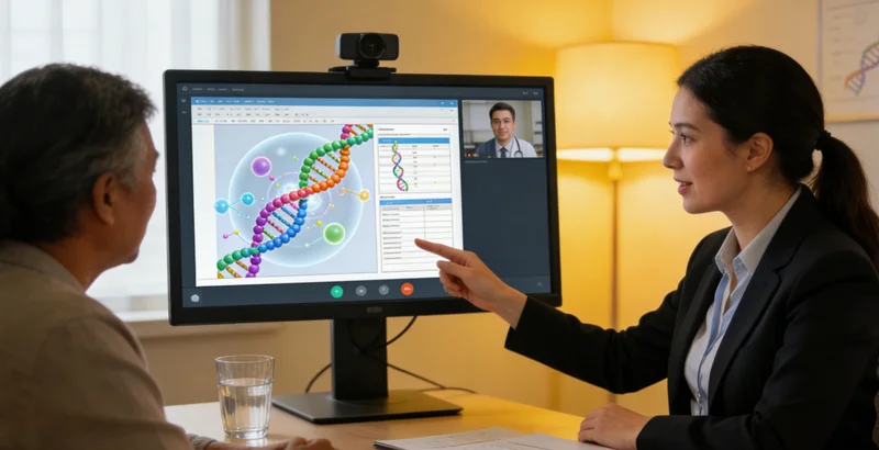 吉安遗传咨询师为患者解读基因检