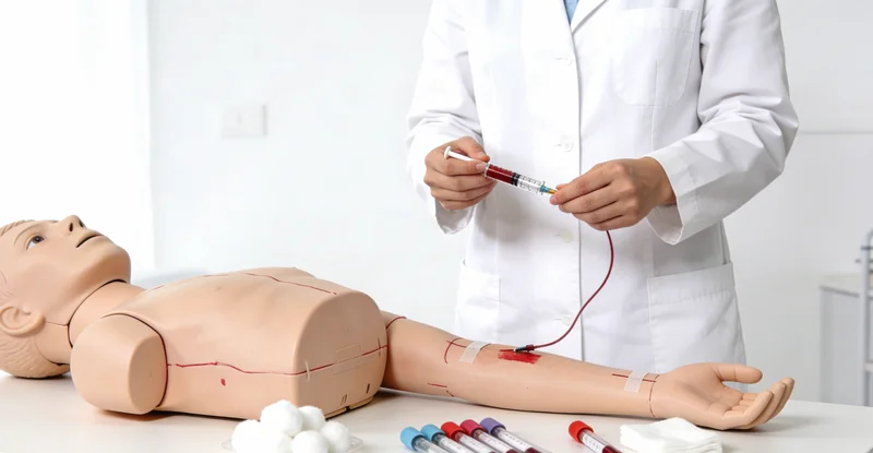 昆明基因检测采样抽血过程