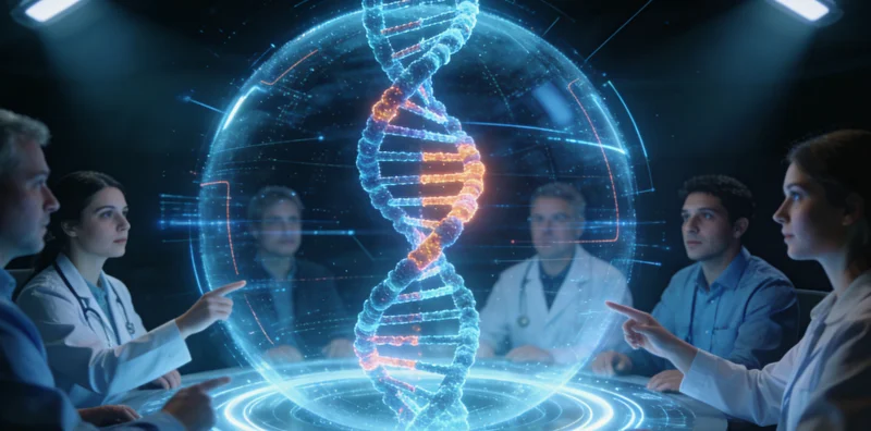 女性在鹤岗医院进行乳腺检查