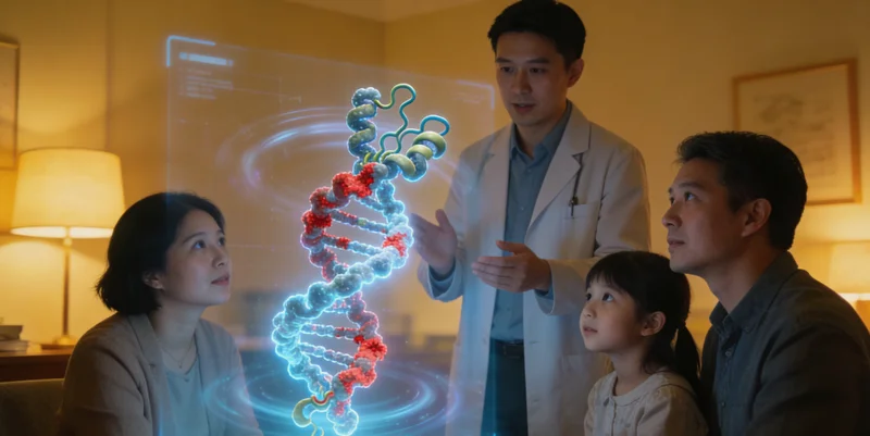 乐陵遗传咨询师为居民解读基因检