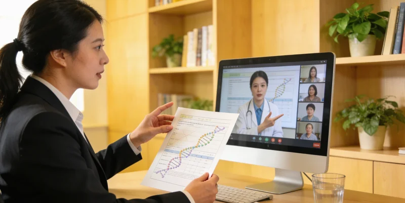 大庆遗传咨询师解读基因检测报告