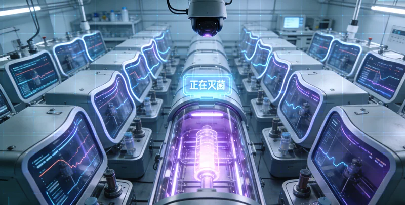 连州基因检测实验室工作流程示意