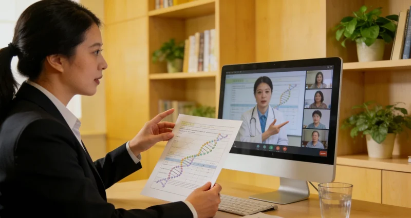 克拉玛依遗传咨询师为市民解读基