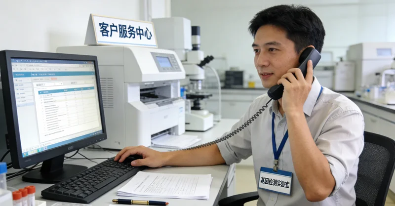 吉林医院遗传咨询门诊医生与患者