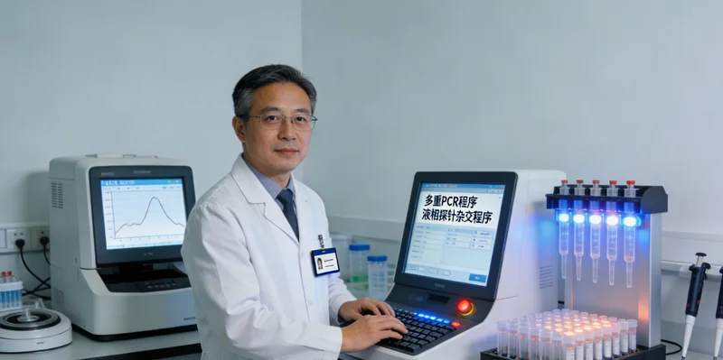 和田女性在遗传咨询中心与顾问交