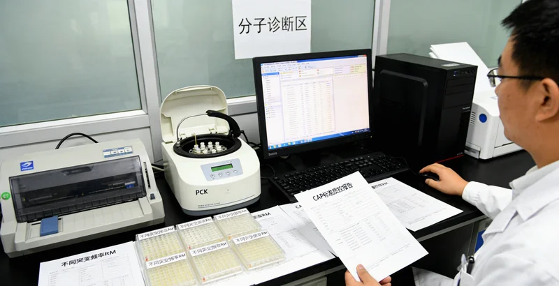 滁州中老年女性查看检测报告后释