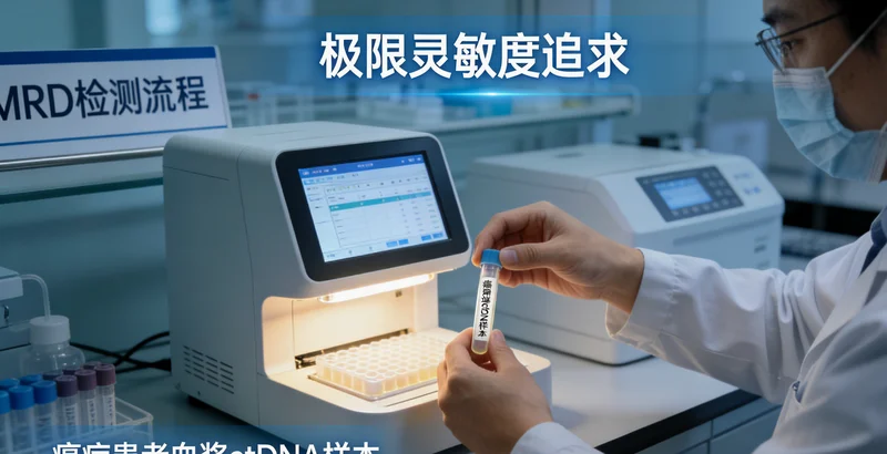 昌吉医院护士为患者进行基因检测