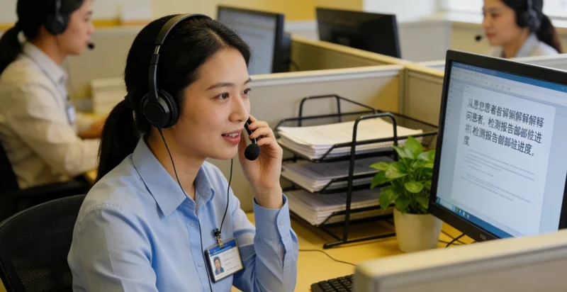 滨州医生与患者沟通基因检测报告