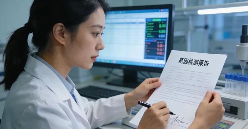 禹城医生与患者解读基因检测报告