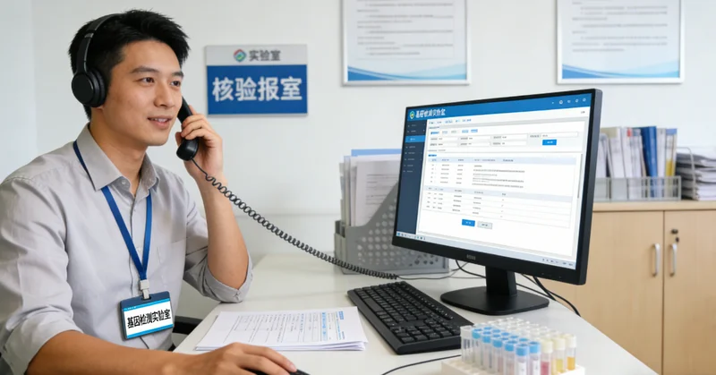 兴宁遗传咨询医生向家庭讲解基因