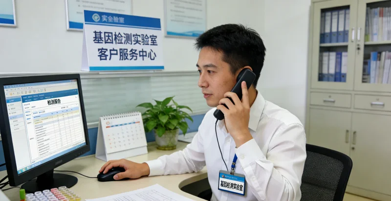 二连浩特基因检测顾问为市民讲解