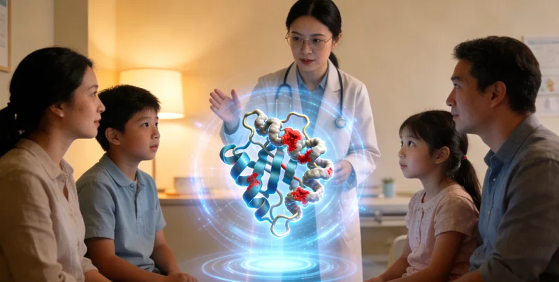 莆田家庭接受遗传咨询师报告解读