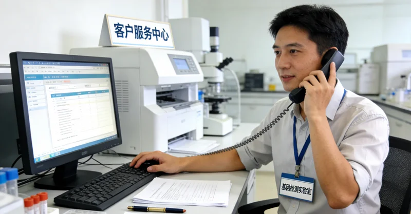 济宁医生进行遗传咨询现场