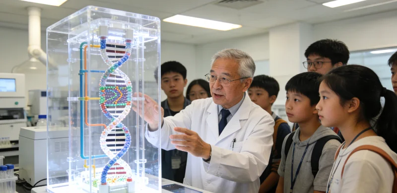 遗传咨询师为黄山家庭解读基因检