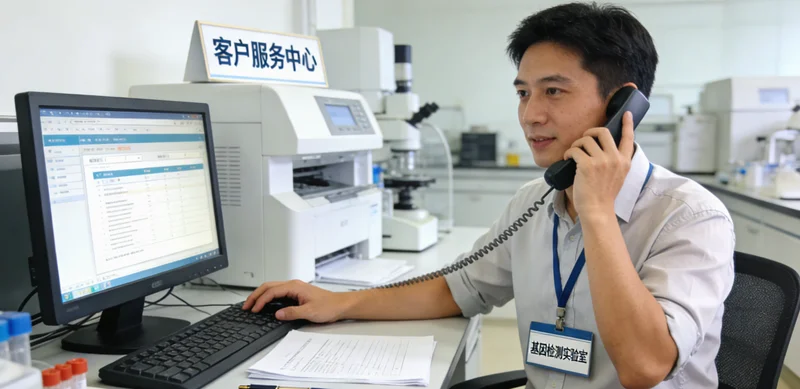 大安遗传咨询师为居民详细解读基