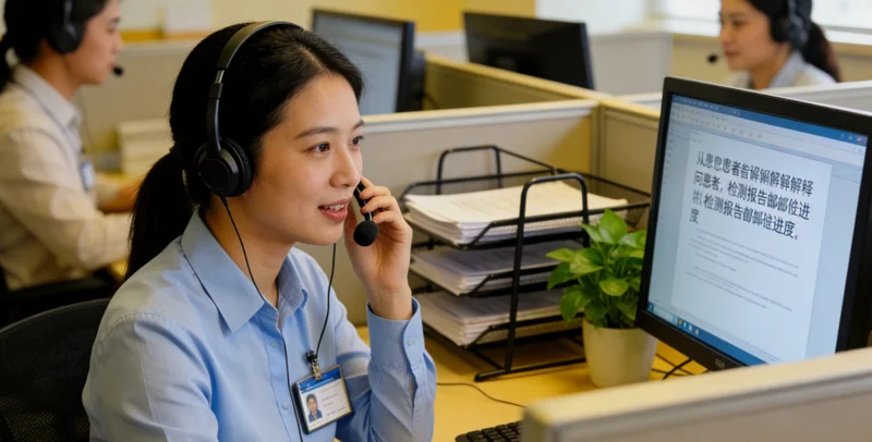 北镇医院基因检测采血过程