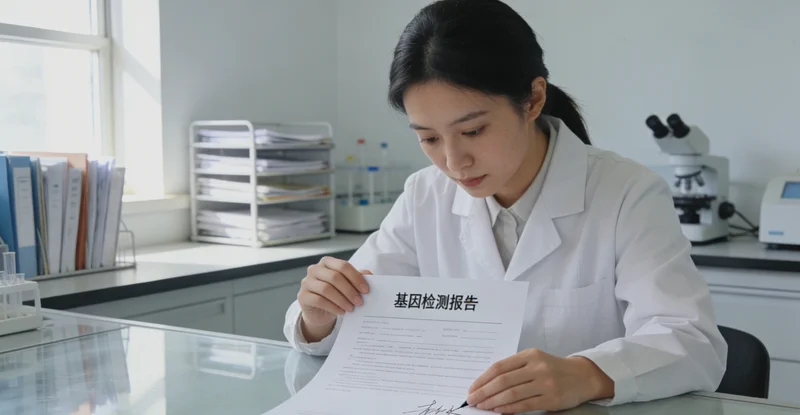 日照患者查看听神经瘤基因检测报