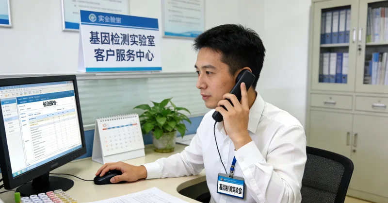 盖州家庭进行遗传健康咨询场景