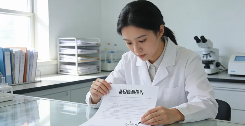 昌吉州家庭共同查看和理解基因检