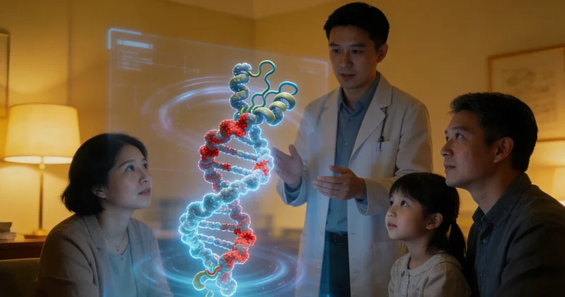 上海某三甲医院明亮的遗传咨询中