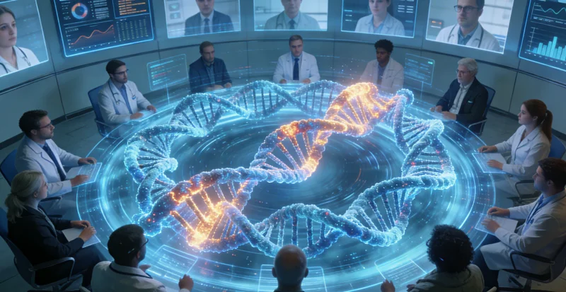 宁德多学科医生团队会诊讨论病例