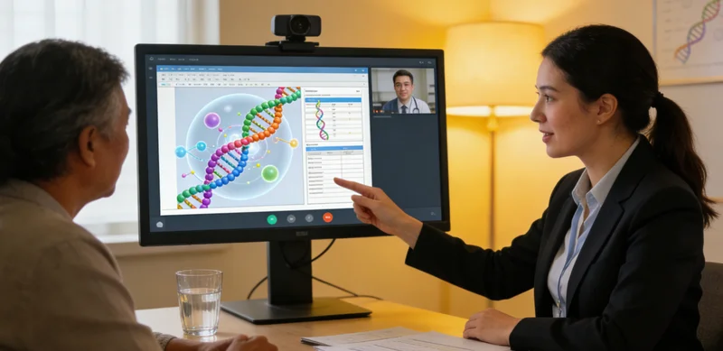 医生为枣庄家庭解读基因检测报告