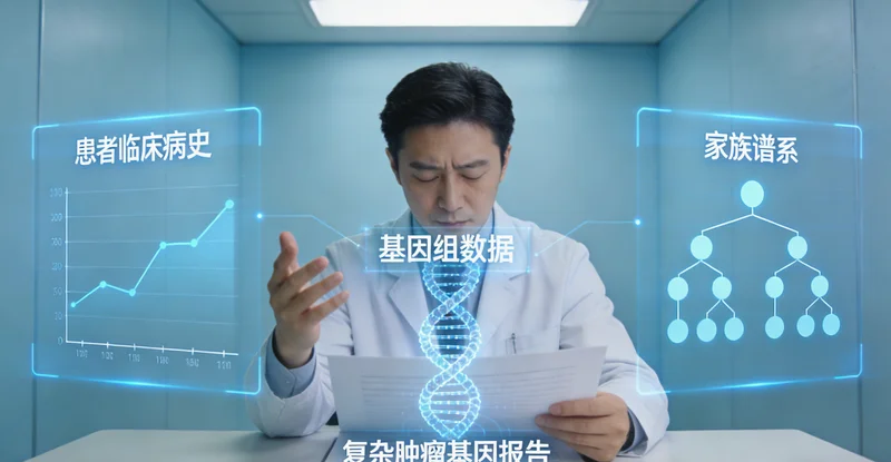 保山家庭查看基因检测报告并讨论