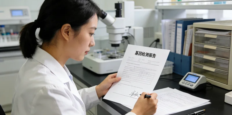 阜康医生与患者解读基因检测报告