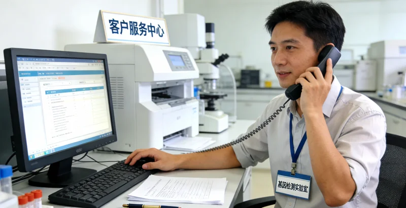 龙港医生进行遗传咨询沟通