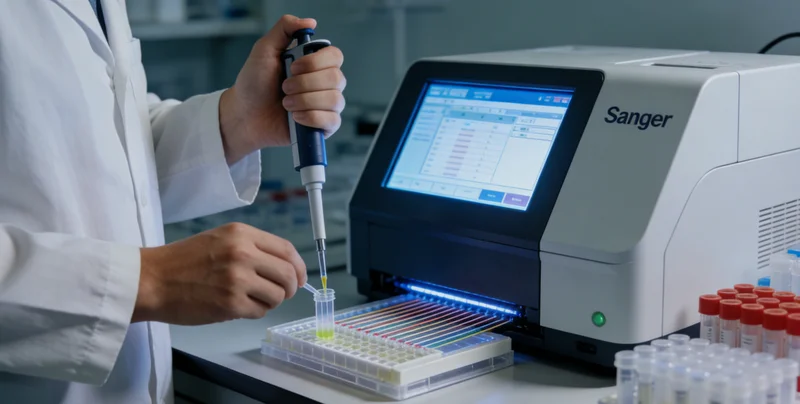 河津基因检测实验室技术人员进行