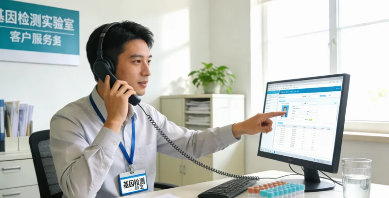 绥芬河遗传咨询师与女性居民亲切