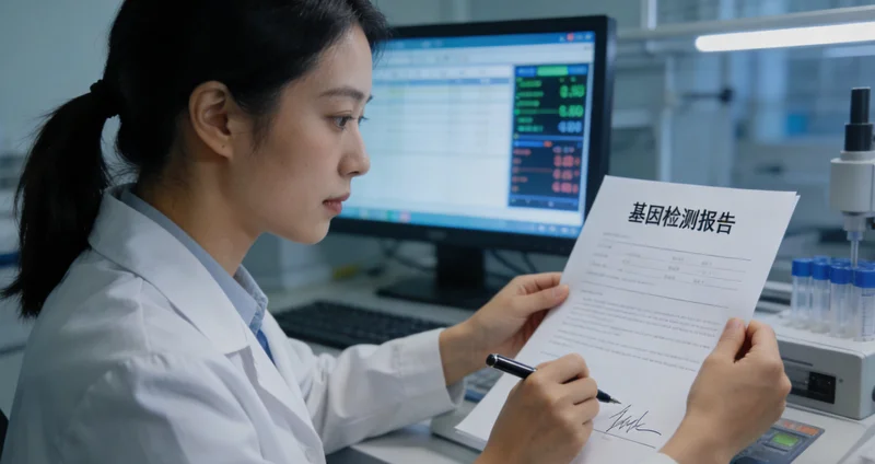 阳江子宫内膜癌基因检测报告与D