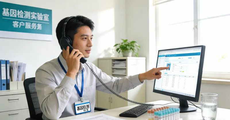 舞钢遗传咨询师向女士解读基因检