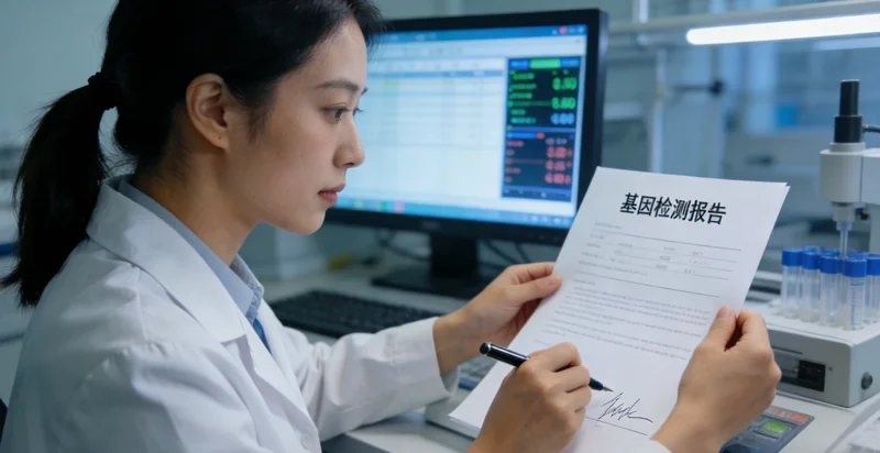 京山专业人士解读基因检测报告
