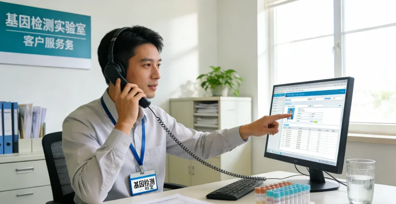深州遗传咨询医生与客户沟通基因