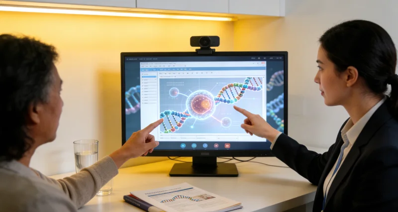 三明医生为患者解读基因检测报告