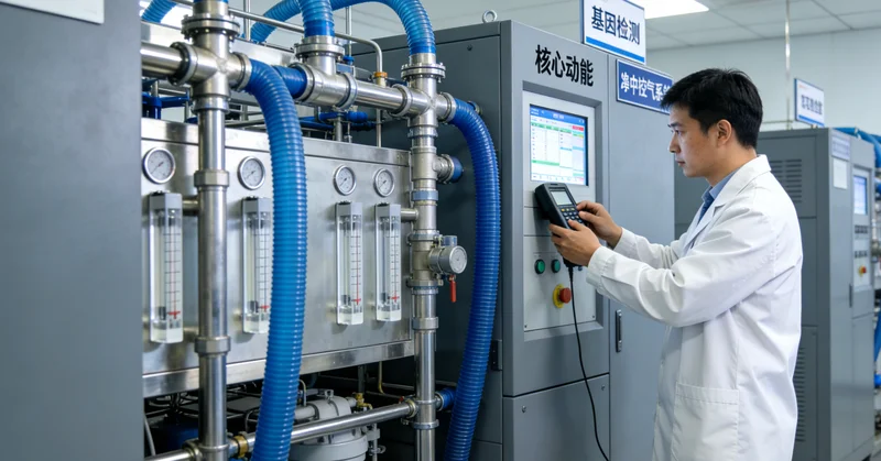 广州内镜中心医生正在进行结肠镜