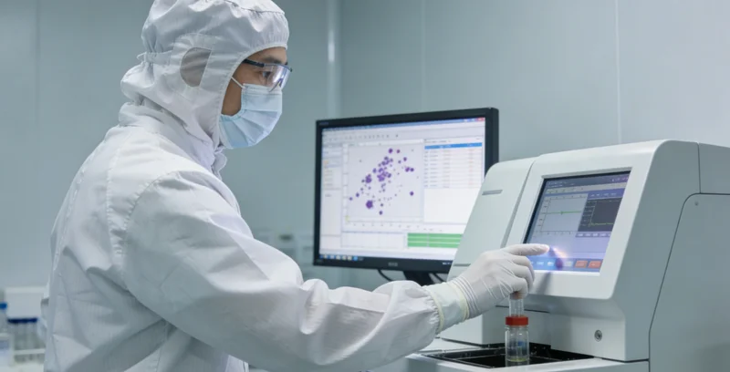 寿光家庭在一起查看基因检测报告