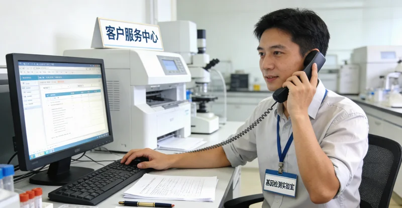 伊春遗传咨询师与本地居民进行基