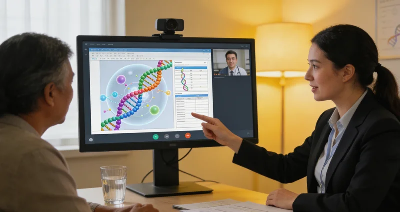 北京家庭与医生讨论遗传病生育干
