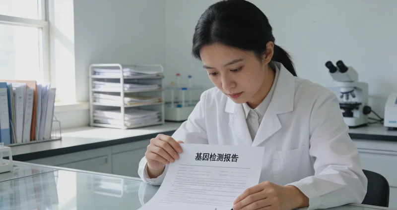 康定医生解读基因检测报告给患者